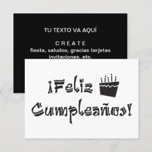 Invitación feliz cumpleaños arriba pastel