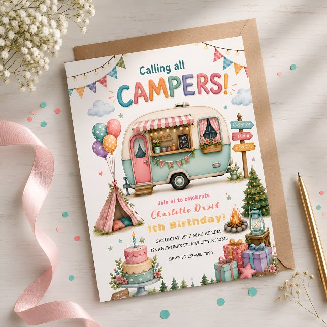 Invitación Feliz cumpleaños Campista Feliz 1 (Subido por el creador)
