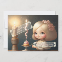 Invitación Feliz cumpleaños Chica 01