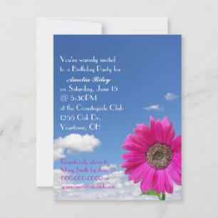 Invitación Feliz cumpleaños Daisy