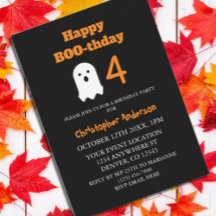 Feliz cumpleaños de Halloween de BOO-thday