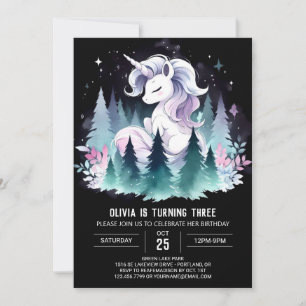Invitación Feliz cumpleaños del caballo Personalizado