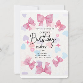 Invitación Feliz cumpleaños pnik
