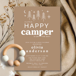 Invitación feliz de Camper Baby Shower