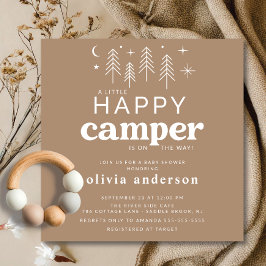 Invitación feliz de Camper Baby Shower