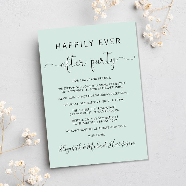 Invitación Feliz desde la recepción de la boda de la Casa de  (Your love story deserves a grand celebration!)