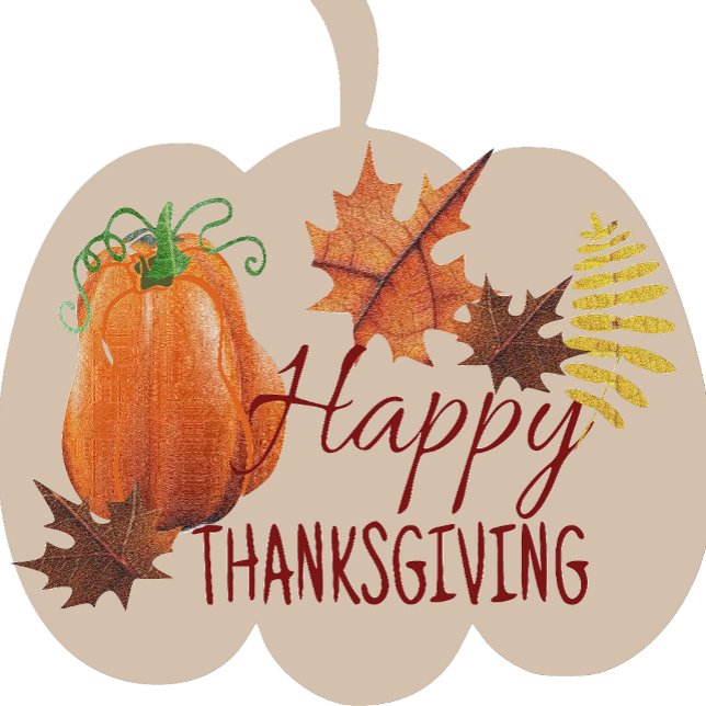 Invitación Feliz Día de Acción de Gracias (Happy Thanksgiving Note Card)
