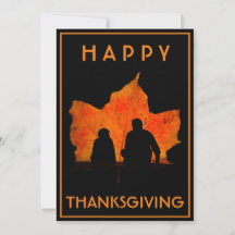 FELIZ DÍA DE ACCIÓN DE GRACIAS FAMILIA CENA FIESTA