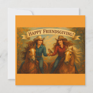 Invitación Feliz Día de Amistad y Acción de Gracia