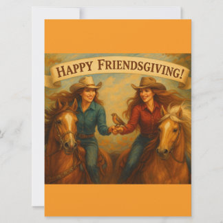Invitación Feliz Día de Amistad y Acción de Gracia