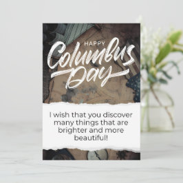 Invitación Feliz Día de Colón