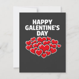 Invitación Feliz día de Galentine amiga del día de San Valent