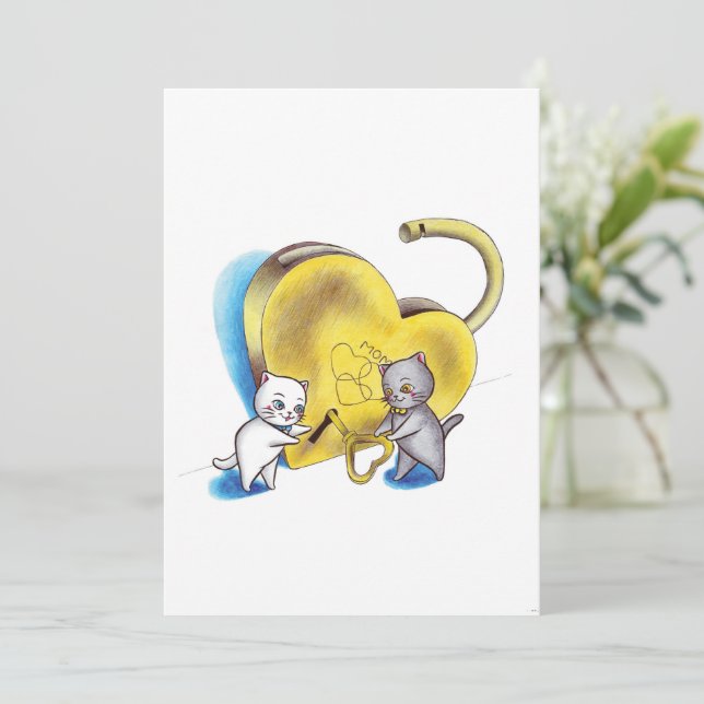 Invitación Feliz Día de la Madre (Anverso de pie)