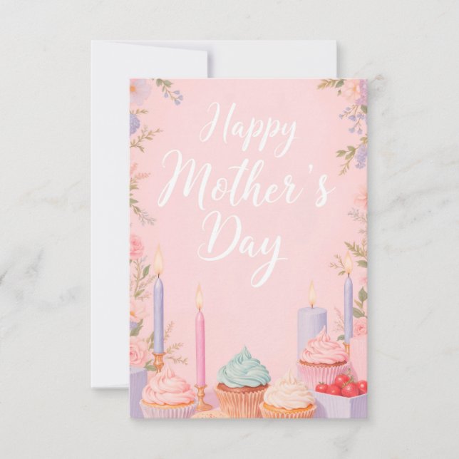 Invitación Feliz día de la madre (Anverso)