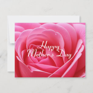 INVITACIÓN FELIZ DÍA DE LA MADRE ROSA ELEGANTE