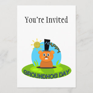 Invitación Feliz Día de la Marmota
