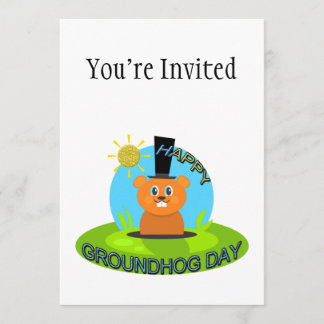 Invitación Feliz Día de la Marmota