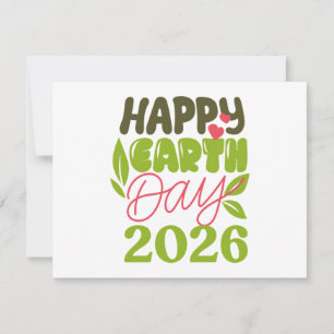 Invitación Feliz Día de la Tierra 2026