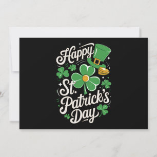 Invitación Feliz Día de San Patricio, Patrimonio Irlandés en 