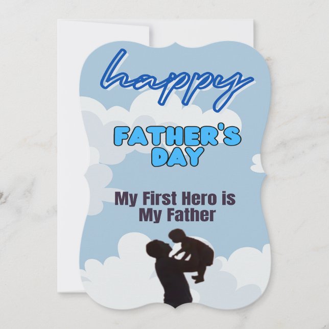 Invitación Feliz Día del Padre (Anverso)