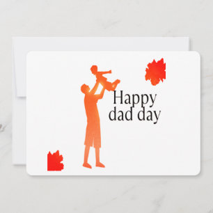 Invitación Feliz Día del Padre Mug - Regalo de silueta para p