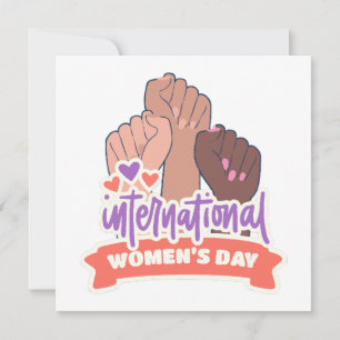 Invitación Feliz Día Internacional de la Mujer