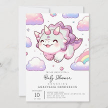 Feliz Dinosaurio Simple Baby Shower