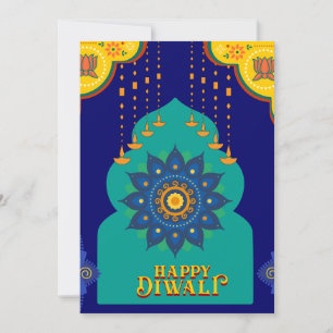 Invitación feliz diwali