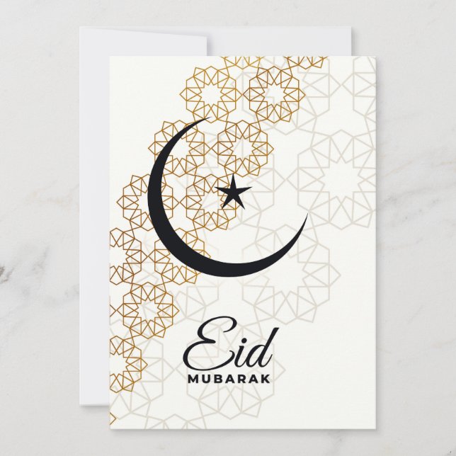 Invitación Feliz Eid Mubarak Mandala (Anverso)
