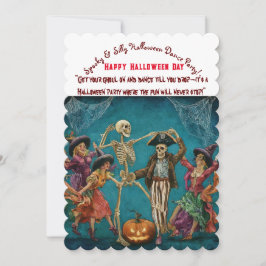 Invitación Feliz Fiesta de Halloween