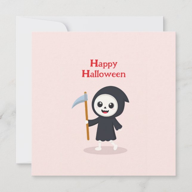 Invitación Feliz Halloween (Anverso)