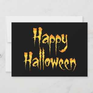 Invitación Feliz Halloween