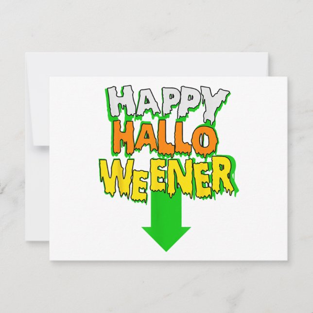 Invitación Feliz Halloween (Anverso)