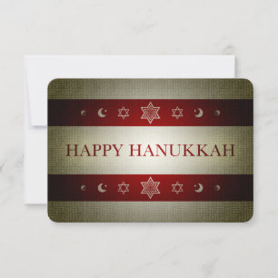 Invitación feliz hanukkah