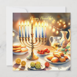 Invitación Feliz Hanukkah