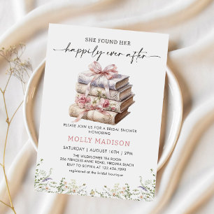 Invitación Feliz hasta la mañana después de la ducha de novia
