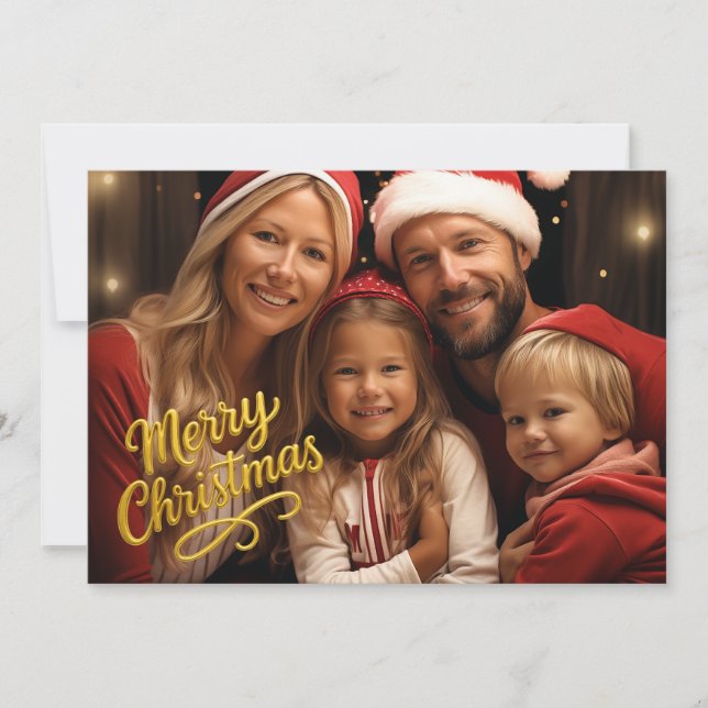 Invitación Feliz Navidad (Anverso)