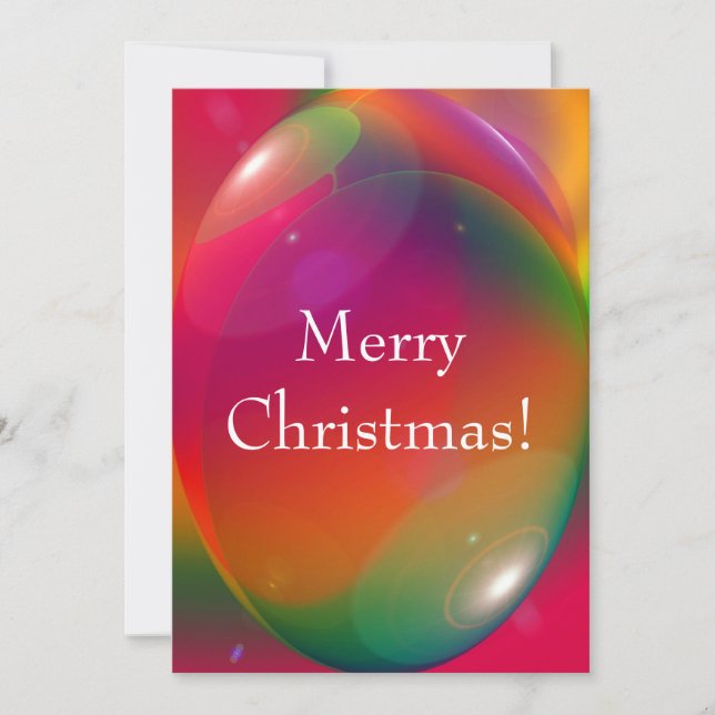 Invitación ¡Feliz Navidad! (Anverso)