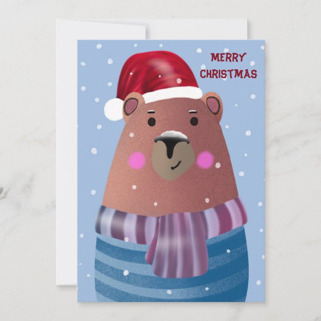 Invitación Feliz Navidad (Anverso)