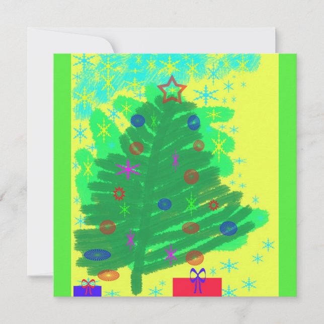 Invitación Feliz Navidad (Anverso)