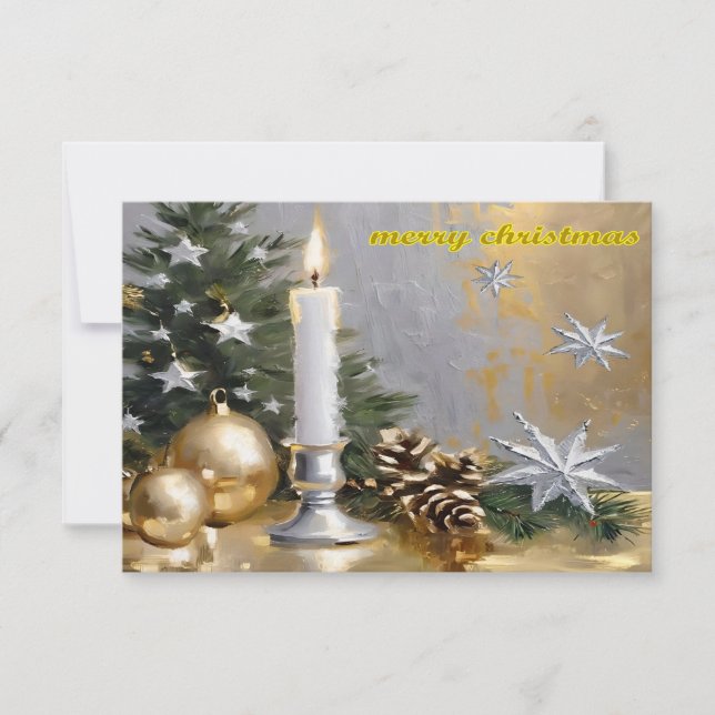 Invitación Feliz Navidad (Anverso)