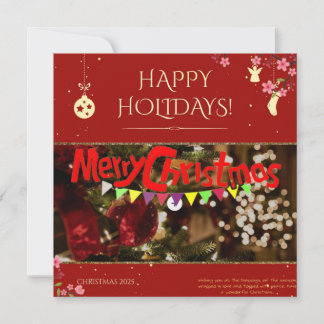 Invitación Feliz Navidad A Todos