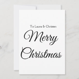 Invitación Feliz Navidad añadir nombre texto regalo personali
