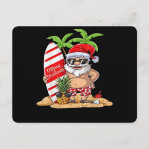 Invitación Feliz Navidad en Julio Esencial