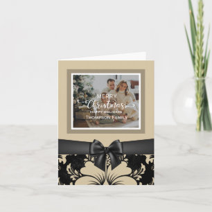 Invitación Feliz Navidad felices fiestas foto personalizada