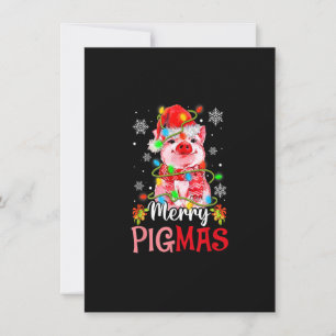 Invitación Feliz Navidad Feliz Navidad Feliz Navidad Pigmas l