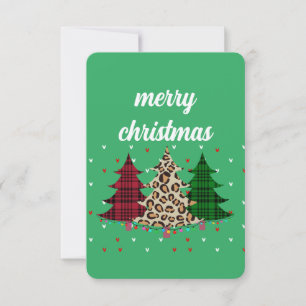 Invitación Feliz Navidad Moderna y Elegante