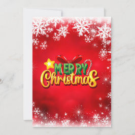 Invitación Feliz Navidad Navidad Navidad Navidad Rojo Verde D