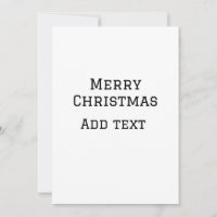 Feliz Navidad simple añadir nombre mínimo para el