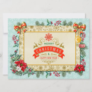Invitación Feliz Navidad y Feliz Año Nuevo por Amor